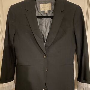 Banana Republic Women's Black Two-Button Blazer